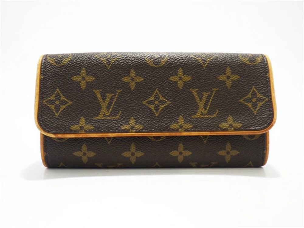 LOUIS VUITTON Pochette Twin Shoulder Bag Monogram